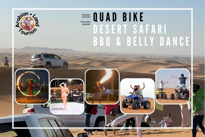 Quad Bike + Desert Safari Dubai + Belly Dance